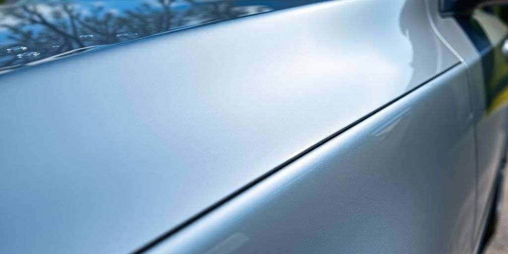 Shiny car exterior after professional detailing in Melbourne.